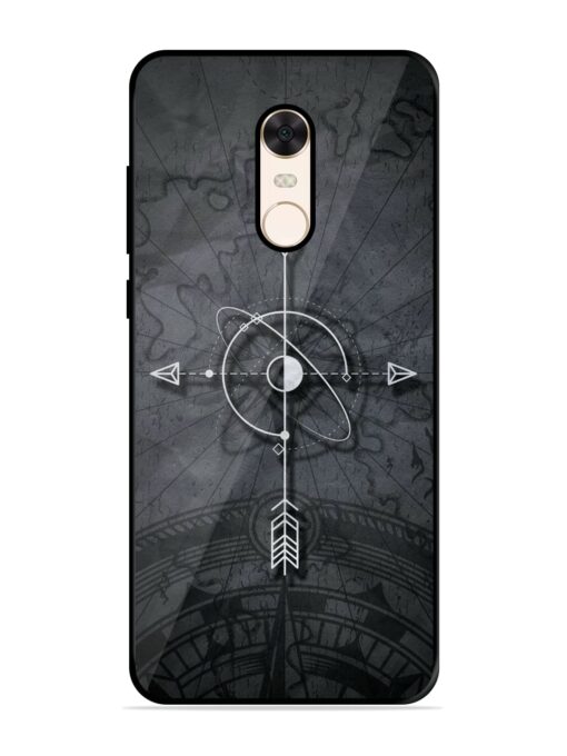 Lighting Cross Glossy Metal Phone Cover for Xiaomi Redmi Note 5