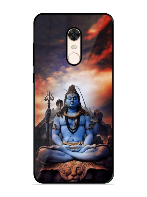 Jai Jai Shiv Glossy Metal Phone Cover for Xiaomi Redmi Note 5 Zapvi