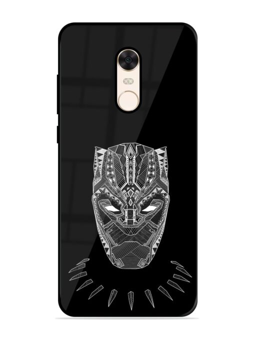 Fictional Art Glossy Metal Phone Cover for Xiaomi Redmi Note 5 Zapvi