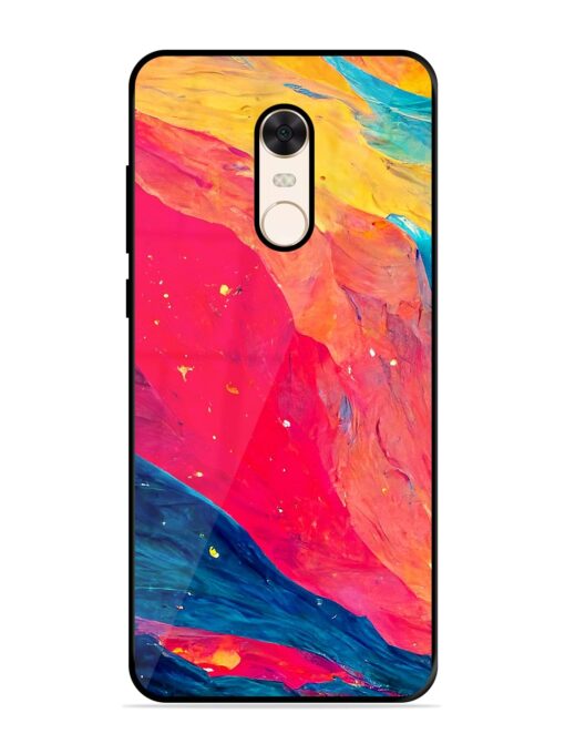 Starry Night Glossy Metal Phone Cover for Xiaomi Redmi Note 5 Zapvi