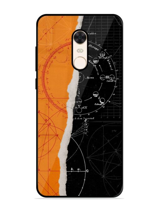 Planning Zoning Glossy Metal Phone Cover for Xiaomi Redmi Note 5 Zapvi