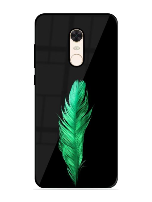 Feather Texture Glossy Metal Phone Cover for Xiaomi Redmi Note 5