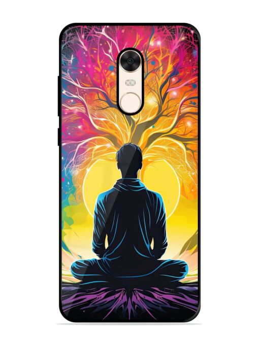 Mind Colourful Glossy Metal Phone Cover for Xiaomi Redmi Note 5 Zapvi