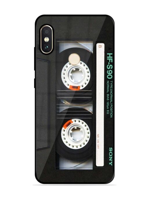 Sony Hf-S90 Cassette Glossy Metal Phone Cover for Xiaomi Redmi Note 5 Pro Zapvi