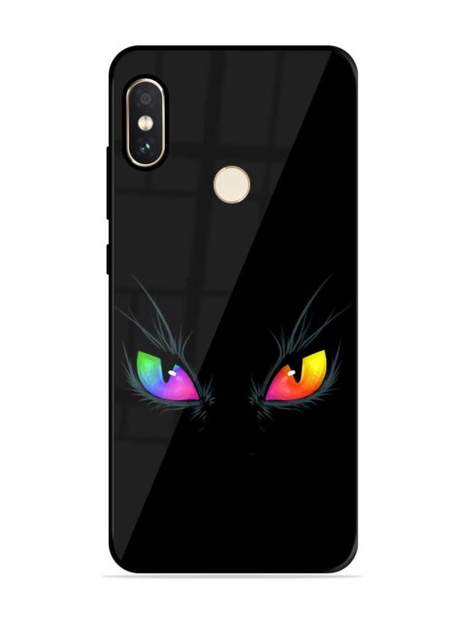 Cat Eyes Glossy Metal Phone Cover for Xiaomi Redmi Note 5 Pro Zapvi