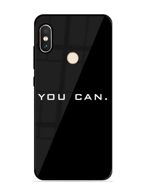 You Can Glossy Metal Phone Cover for Xiaomi Redmi Note 5 Pro Zapvi