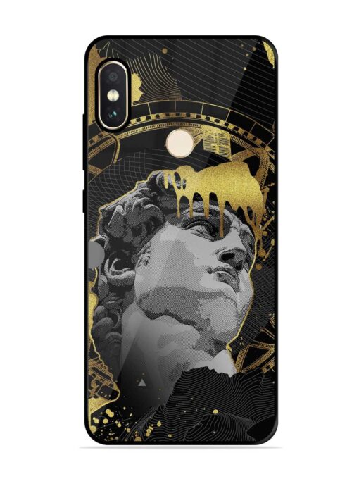 Roman Face Glossy Metal Phone Cover for Xiaomi Redmi Note 5 Pro Zapvi