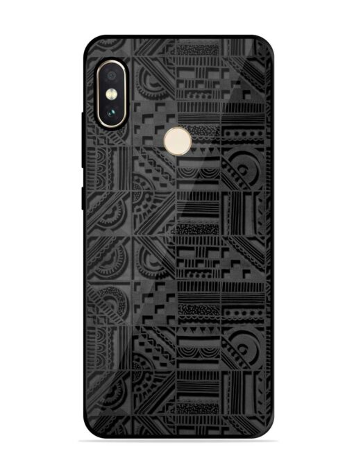 Seamless Pattern Glossy Metal Phone Cover for Xiaomi Redmi Note 5 Pro Zapvi