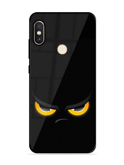 Scary Yellow Eye Glossy Metal TPU Phone Cover for Xiaomi Redmi Note 5 Pro