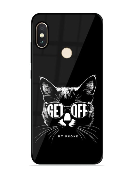 Get Off Glossy Metal TPU Phone Cover for Xiaomi Redmi Note 5 Pro Zapvi