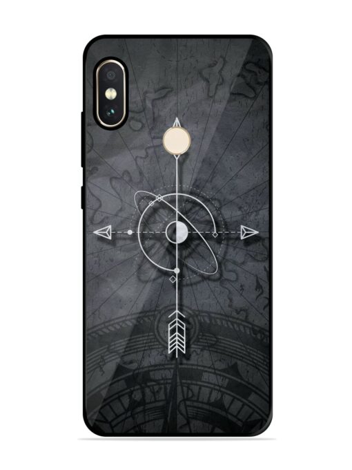 Lighting Cross Glossy Metal Phone Cover for Xiaomi Redmi Note 5 Pro Zapvi