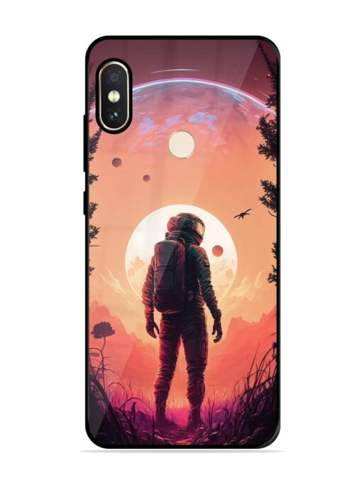 Red Sky At Morning Glossy Metal Phone Cover for Xiaomi Redmi Note 5 Pro