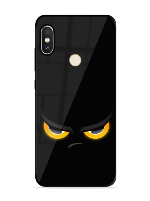 Cartoon Eye Glossy Metal Phone Cover for Xiaomi Redmi Note 5 Pro