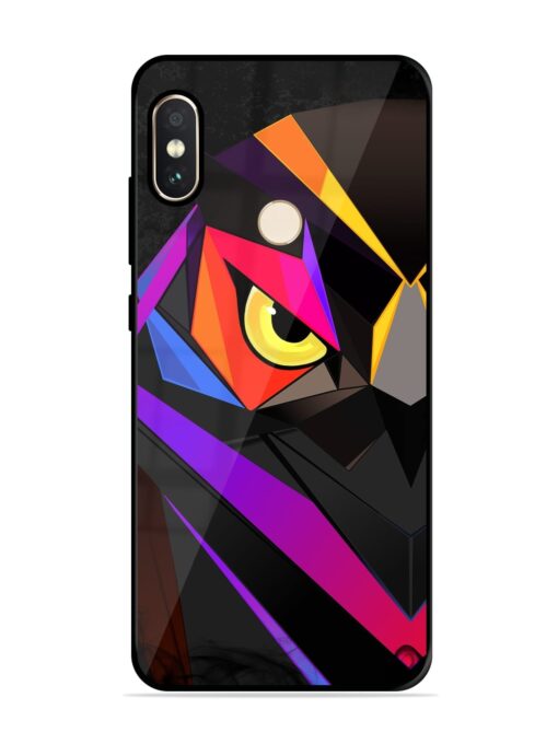 Wpap Owl Glossy Metal Phone Cover for Xiaomi Redmi Note 5 Pro Zapvi