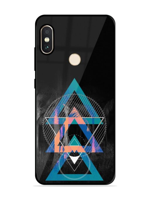 Indie Cross Glossy Metal Phone Cover for Xiaomi Redmi Note 5 Pro Zapvi