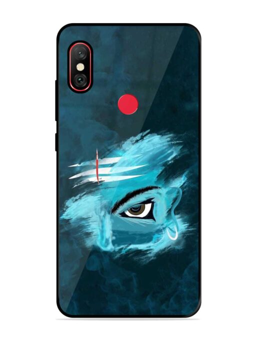 Lord Shiva Glossy Metal Phone Cover for Xiaomi Redmi Note 6 Pro