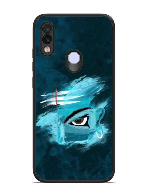 Lord Shiva Glossy Metal Phone Cover for Xiaomi Redmi Note 7 Zapvi