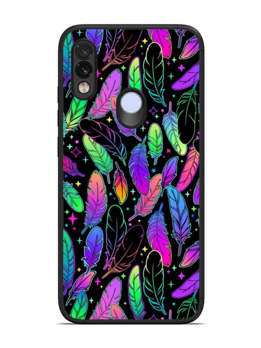 Bright Multi Colored Seamless Glossy Metal Phone Cover for Xiaomi Redmi Note 7 Zapvi