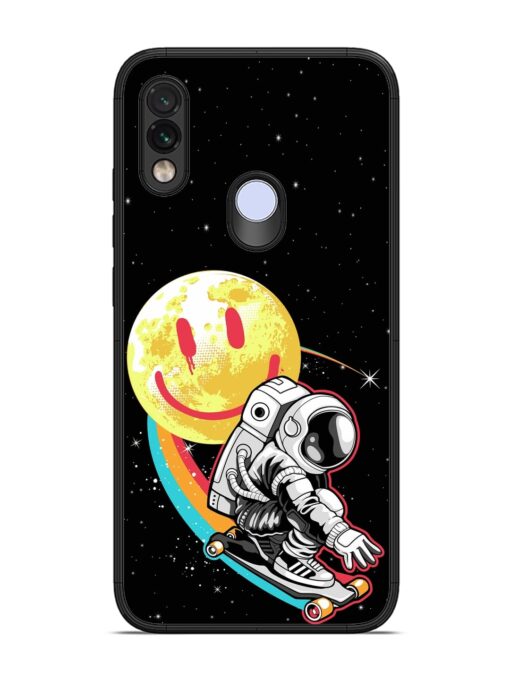 Astronaut Art Glossy Metal Phone Cover for Xiaomi Redmi Note 7