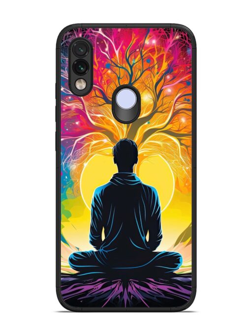 Mind Colourful Glossy Metal Phone Cover for Xiaomi Redmi Note 7 Zapvi