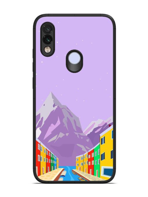 Venice City Illustration Glossy Metal Phone Cover for Xiaomi Redmi Note 7 Pro Zapvi