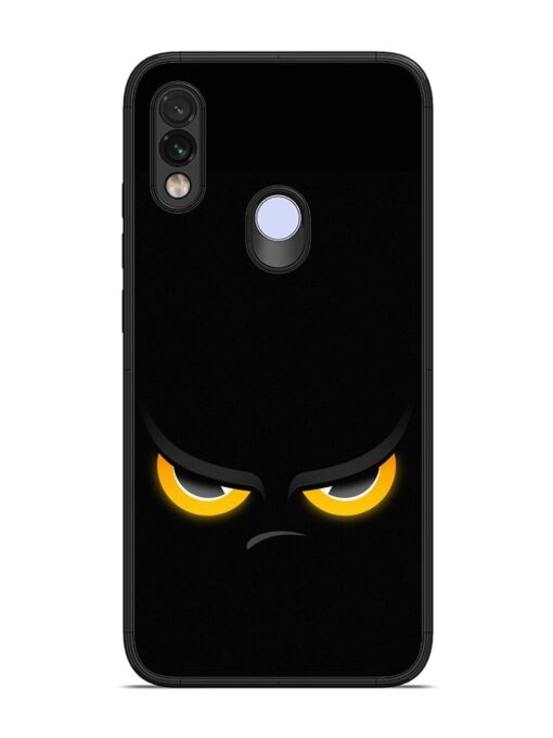 Scary Yellow Eye Glossy Metal TPU Phone Cover for Xiaomi Redmi Note 7 Pro Zapvi