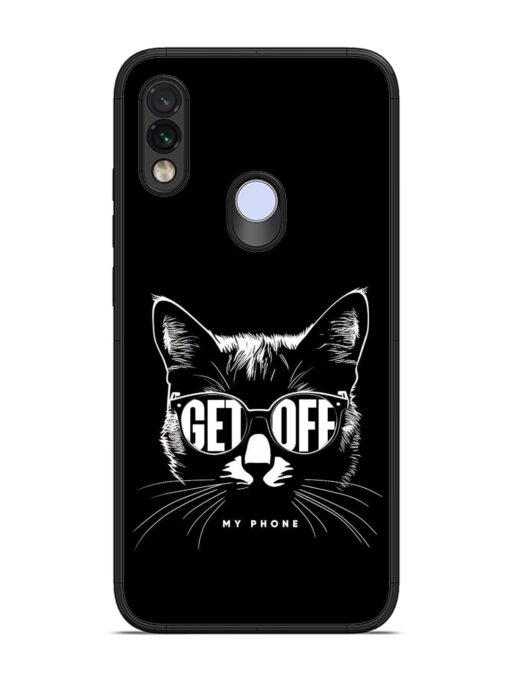 Get Off Glossy Metal TPU Phone Cover for Xiaomi Redmi Note 7 Pro Zapvi