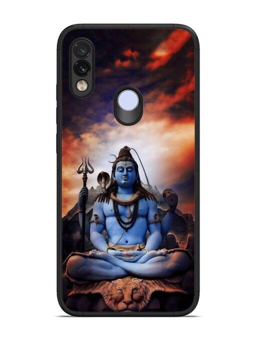 Jai Jai Shiv Glossy Metal Phone Cover for Xiaomi Redmi Note 7 Pro Zapvi