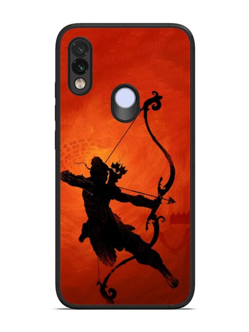 Illustration Lord Rama Glossy Metal Phone Cover for Xiaomi Redmi Note 7S