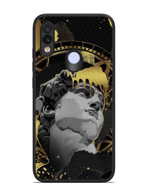 Roman Face Glossy Metal Phone Cover for Xiaomi Redmi Note 7S