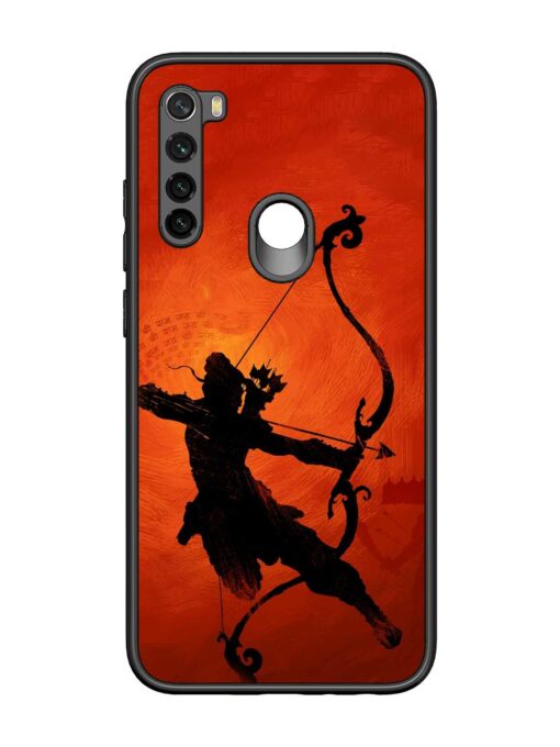 Illustration Lord Rama Glossy Metal Phone Cover for Xiaomi Redmi Note 8