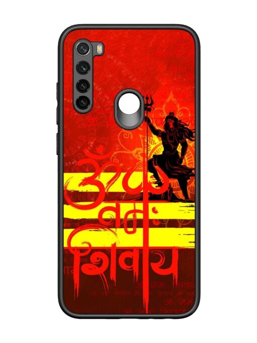 Illustration Lord Shiva Glossy Metal TPU Phone Cover for Xiaomi Redmi Note 8 Zapvi