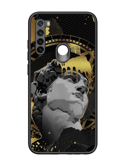 Roman Face Glossy Metal Phone Cover for Xiaomi Redmi Note 8 Zapvi