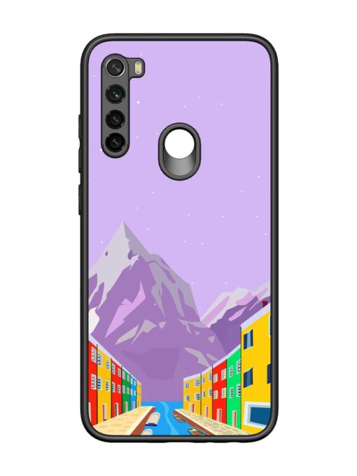 Venice City Illustration Glossy Metal Phone Cover for Xiaomi Redmi Note 8 Zapvi