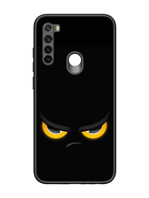 Scary Yellow Eye Glossy Metal TPU Phone Cover for Xiaomi Redmi Note 8 Zapvi