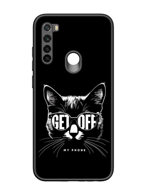 Get Off Glossy Metal TPU Phone Cover for Xiaomi Redmi Note 8