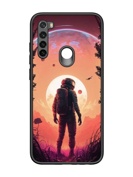 Red Sky At Morning Glossy Metal Phone Cover for Xiaomi Redmi Note 8 Zapvi