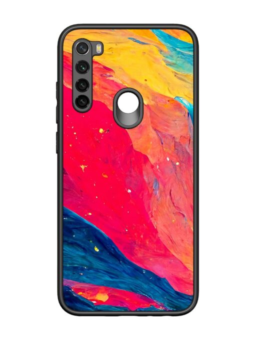 Starry Night Glossy Metal Phone Cover for Xiaomi Redmi Note 8