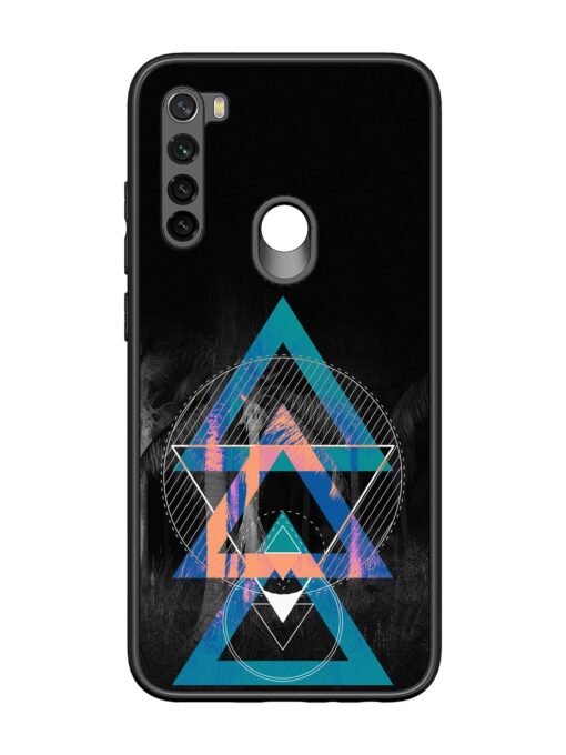 Indie Cross Glossy Metal Phone Cover for Xiaomi Redmi Note 8