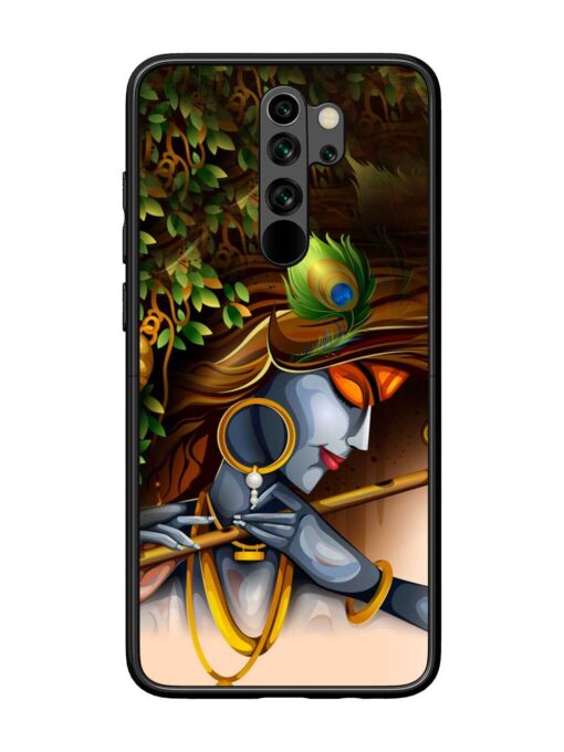 Krishna Glossy Metal Phone Cover for Xiaomi Redmi Note 8 Pro