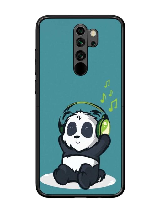 Music Panda Glossy Metal Phone Cover for Xiaomi Redmi Note 8 Pro Zapvi