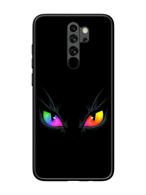 Cat Eyes Glossy Metal Phone Cover for Xiaomi Redmi Note 8 Pro Zapvi