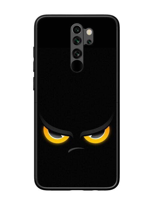 Scary Yellow Eye Glossy Metal TPU Phone Cover for Xiaomi Redmi Note 8 Pro