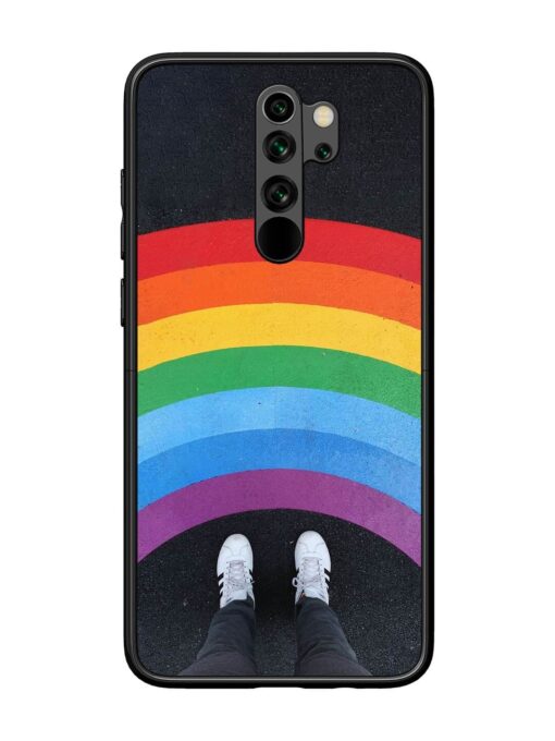 Legs Rainbow Glossy Metal TPU Phone Cover for Xiaomi Redmi Note 8 Pro Zapvi