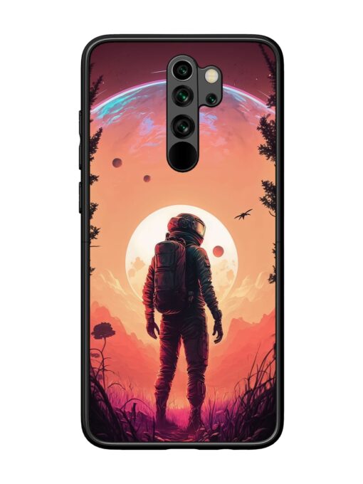 Red Sky At Morning Glossy Metal Phone Cover for Xiaomi Redmi Note 8 Pro Zapvi