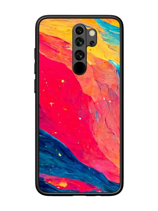 Starry Night Glossy Metal Phone Cover for Xiaomi Redmi Note 8 Pro