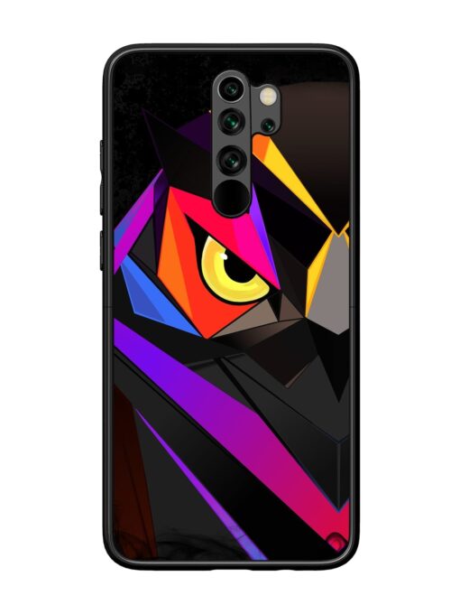 Wpap Owl Glossy Metal Phone Cover for Xiaomi Redmi Note 8 Pro Zapvi