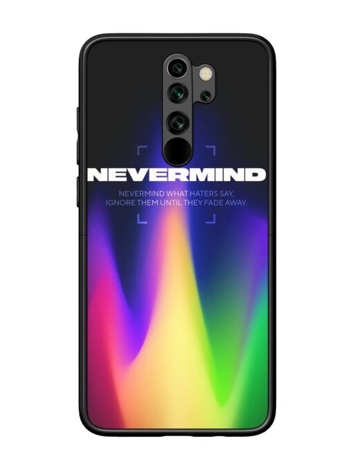 Nevermind Glossy Metal Phone Cover for Xiaomi Redmi Note 8 Pro Zapvi