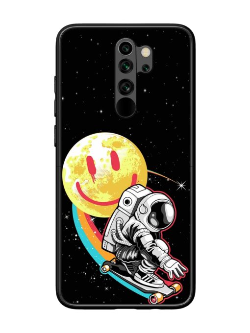 Astronaut Art Glossy Metal Phone Cover for Xiaomi Redmi Note 8 Pro Zapvi