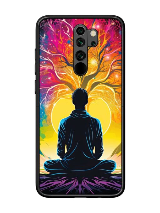 Mind Colourful Glossy Metal Phone Cover for Xiaomi Redmi Note 8 Pro Zapvi